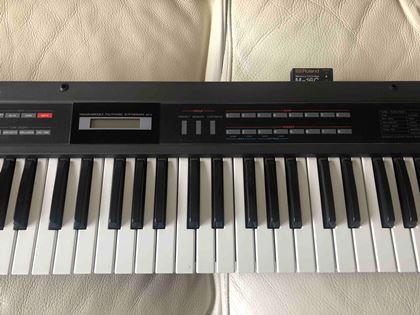 Roland-Alpha Juno 2 and M16-C